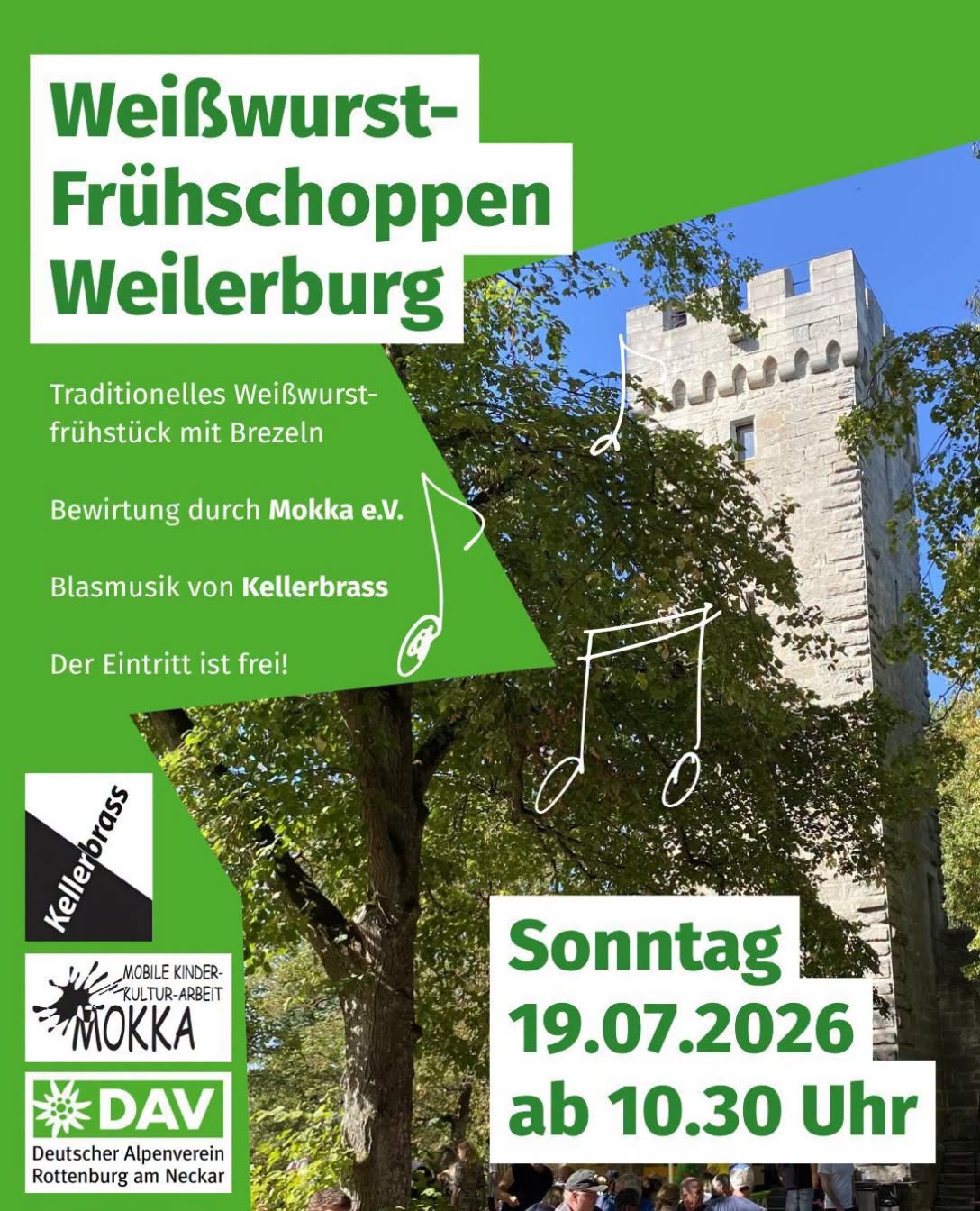 Weisswurst Frühshoppen Weilerburg